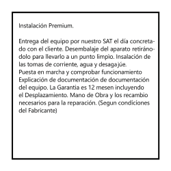 INSTALACION DE LAVAVAJILLAS FRONTALES ( Solo en Zona Centro)