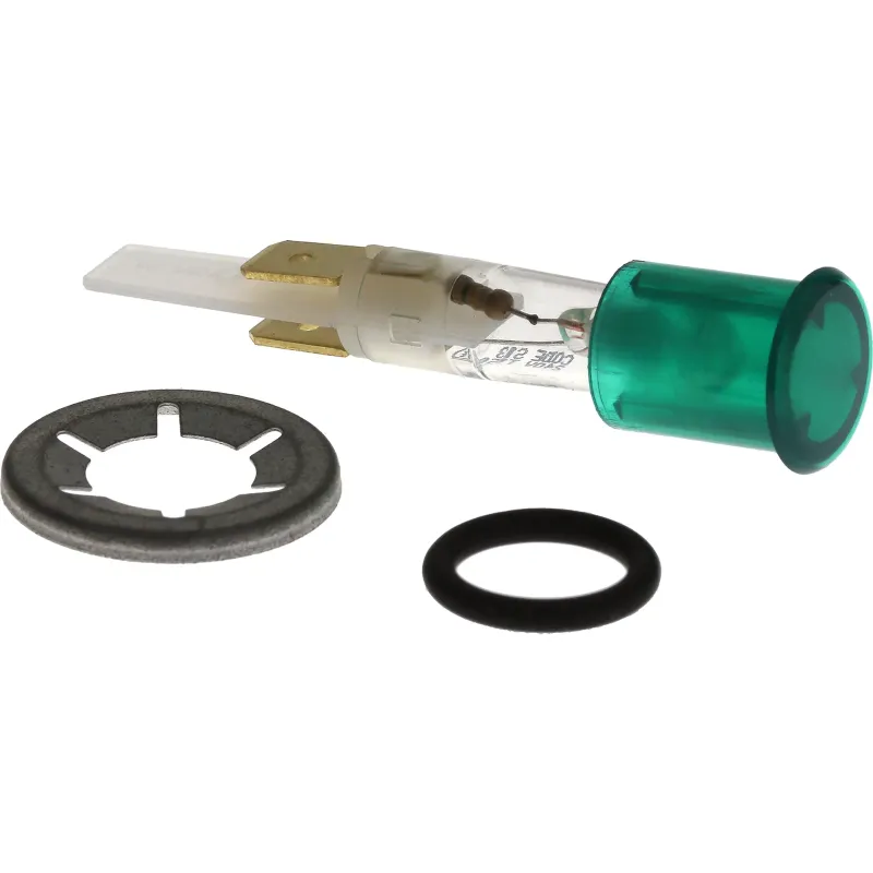 PILOTO LUMINOSO VERDE Ø 13mm 250V FASTON