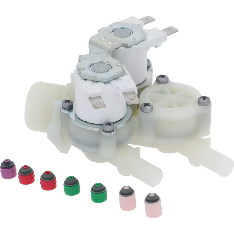 ELECTROVALVULA 3 VIAS 2 BOBINAS  D10 LAINOX