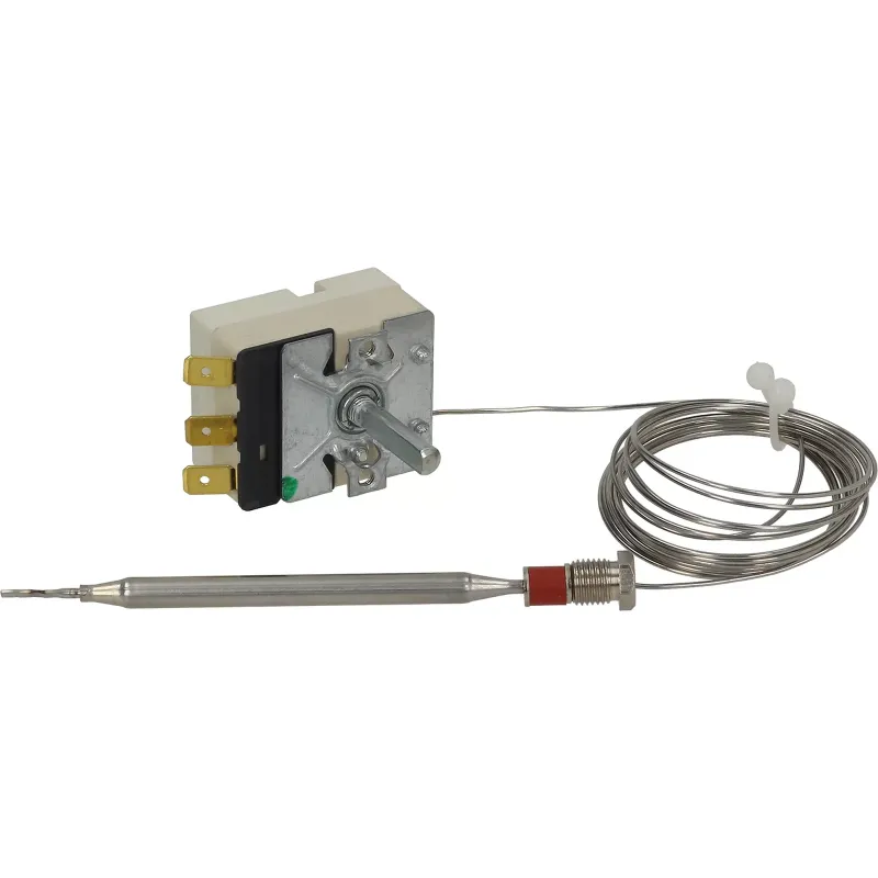 TERMOSTATO CON RACORD 30-90ºC D6X90MM